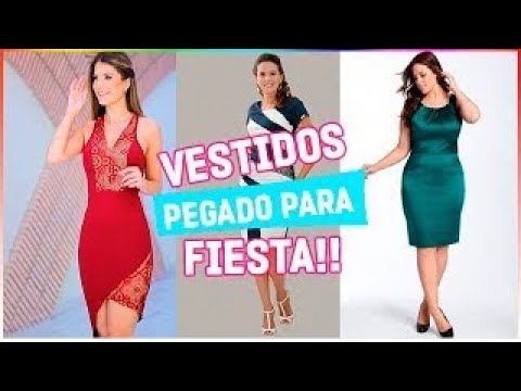 Vestidos pegados cuerpo fiesta -