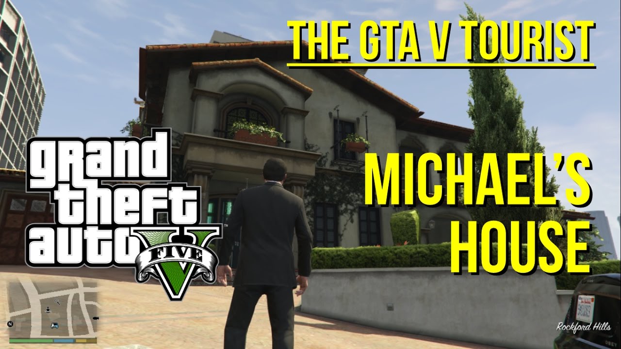 The GTA V Tourist Michael's House YouTube