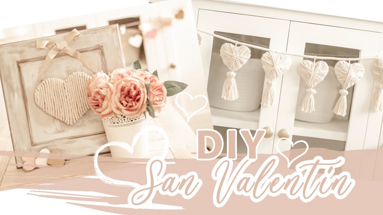 9 DIYs para decorar tu casa en San Valentín