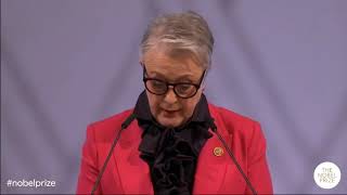 Maria Ressa's Speech: Nobel Prize Awarding Ceremony - December 10, 2021