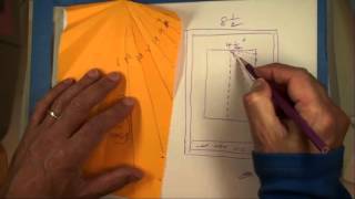 Paper airplane foldout template