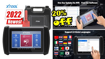 2022 XTOOL IP819 Automotive Diagnostic Scan Tools ECU Coding 30+ Services Bi Directional Controls