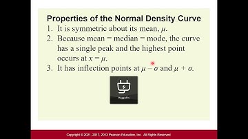 Stats: Properties of Normal Distribution
