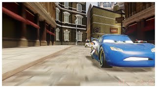 Cars 2 The Video Game Lightyear Lightning - Battle Race Hyde Tour 4 Laps