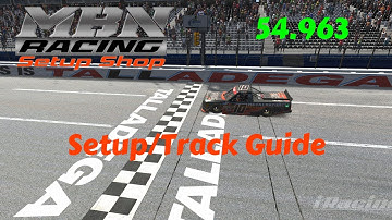 iRacing Setup Talladega Maconi Trucks Class C Fixed- Qualifying Track Guide 2024