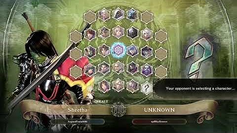 Soul calibur 6- Sheetha vs Xena.