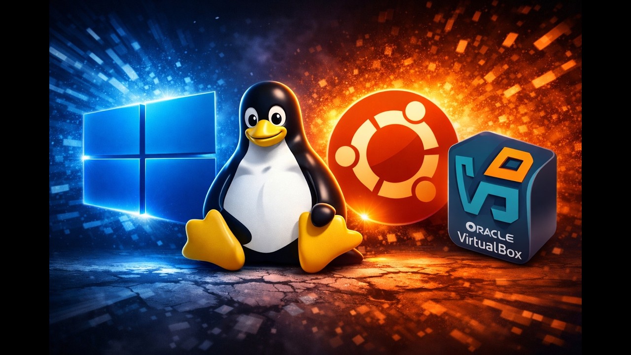 نظام تشغيل لينكس باستخدام VirtualBox