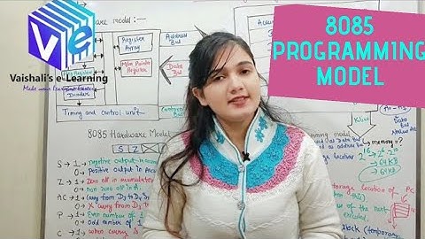 Part III | Microprocessor | 8085 Programming Model | Mechatronics & Robotics