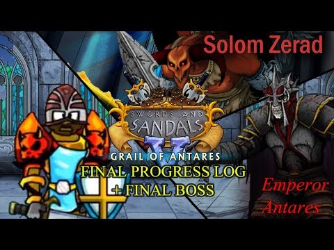 Swords and Sandals 5 Redux Final Progress Log + FINAL BOSS EMPEROR ANTARES [BETA]