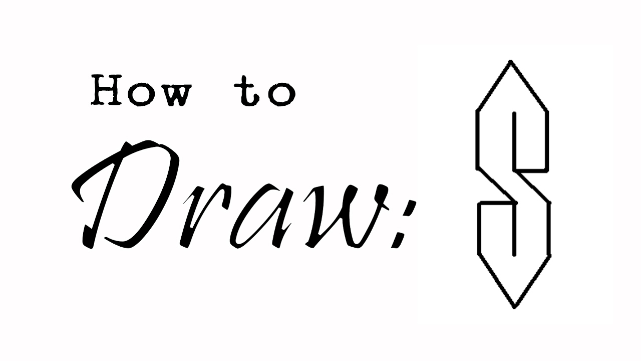 How to Draw: The Cool S Shape 