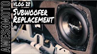 Vlog 28  Lexus GX470 Subwoofer Replacement