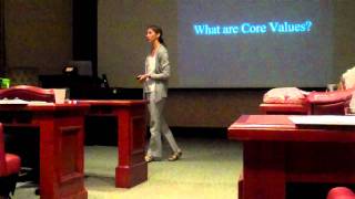 Andrea Beerman DDS Speaking Engagement - Core values.mp4