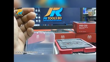 Martview RB-02 7in1 CPU Reballing Stencil Full Set for iPhone A8 A9 A10 A11 A12 A13 A14