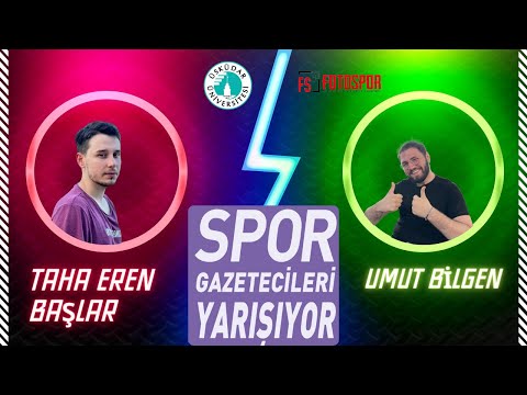 Spor Gazetecileri Yarışıyor Başladı