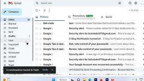 How to Move Trash Mail to Inbox in Gmail - Restore Deleted Emails in Gmail