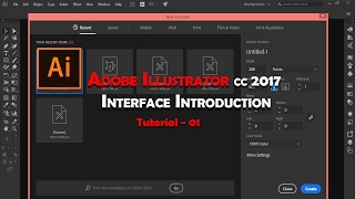 Illustrator cc 2017 Interface Introduction