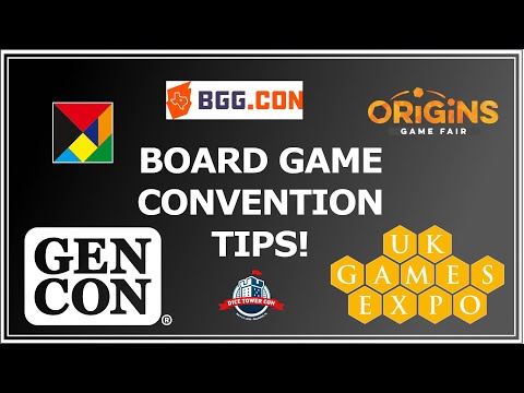 Top Board Game Convention Tips! (Gen Con, UKGE, Essen Spiel)