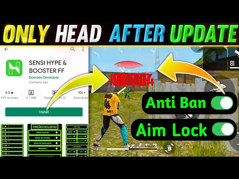 Sensi Hype Booster FF After Update / Free Fire Sensi Hype Booster / Free Fire Best Headshot App