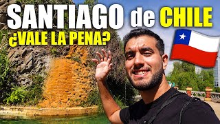 SANTIAGO de CHILE es MODERNA y CARA!💵Que hacer en CHILE (1/8) [2024]