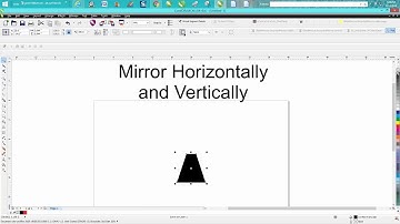 Corel Draw Tips & Tricks Mirror Tool