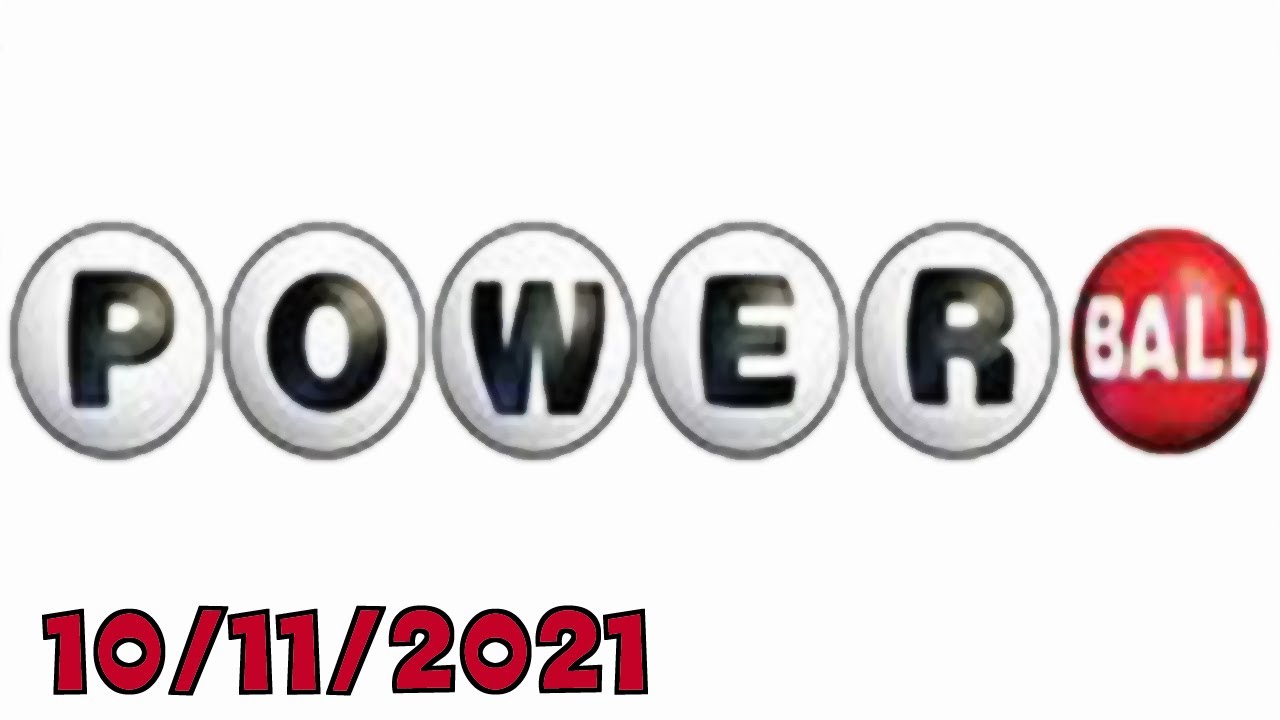 Powerball winning numbers 10/11/2021 YouTube