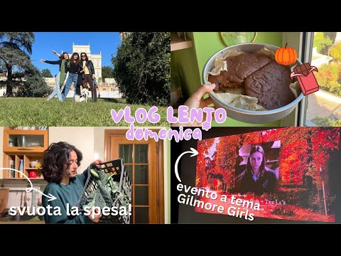 SLOW SUNDAY VLOG - GILMORE GIRLS & Clear Your Grocery Themed Event