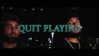 QUIT PLAYING (VISUALIZER) | Big Boi Deep | Byg Byrd | New Punjabi Songs 2021 | @BrownBoysForever