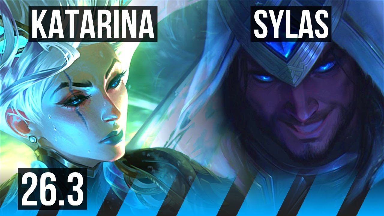 KATARINA vs SYLAS (MID) | KR Grandmaster | 26.3
