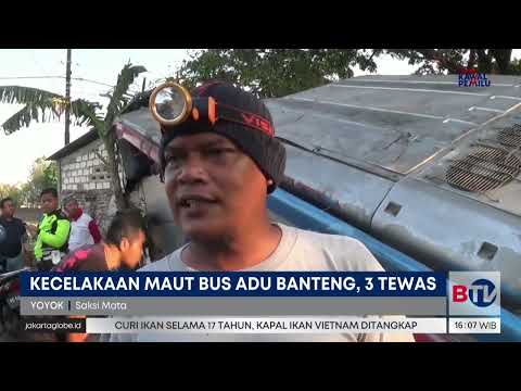 Kesaksian Warga yang Melihat Langsung Tabrakan Maut Bus Eka dan Sugeng Rahayu