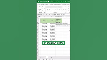 Come calcolare i GIORNI LAVORATIVI tra due date