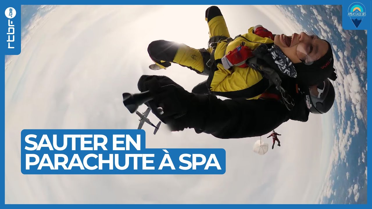 S'envoyer en l'air à l'aérodrome de Spa et sauter en parachute - Les Ambassadeurs