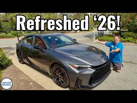 Refreshed 2026 Lexus IS 350 is Hotter than Ever with Big Changes!