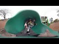 GoPro Fusion 360 vr In the Park with Hunter and Dad
