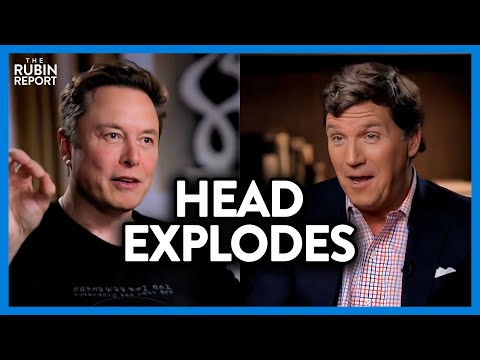 Watch Tucker's Face as Elon Musk Says How Many Twitter Employees Are Left | DM CLIPS | Rubin Report
