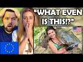 European Couple Reacts to Catfish Noodling for the First Time