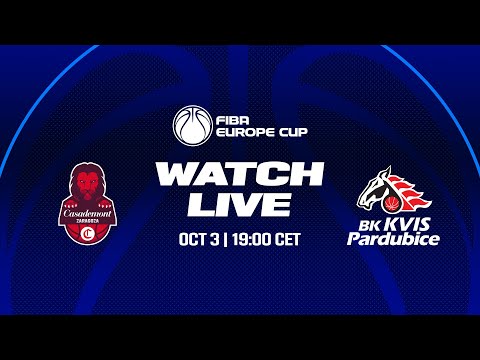 Casademont Zaragoza v BK KVIS Pardubice | Full Basketball Game | FIBA Europe Cup 2023-24