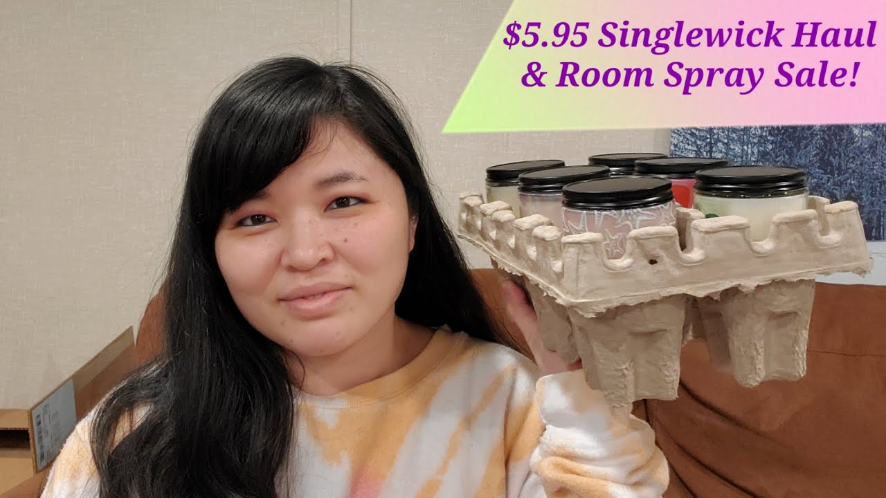 $5.95 Singlewick Haul + Room Spray Sale!