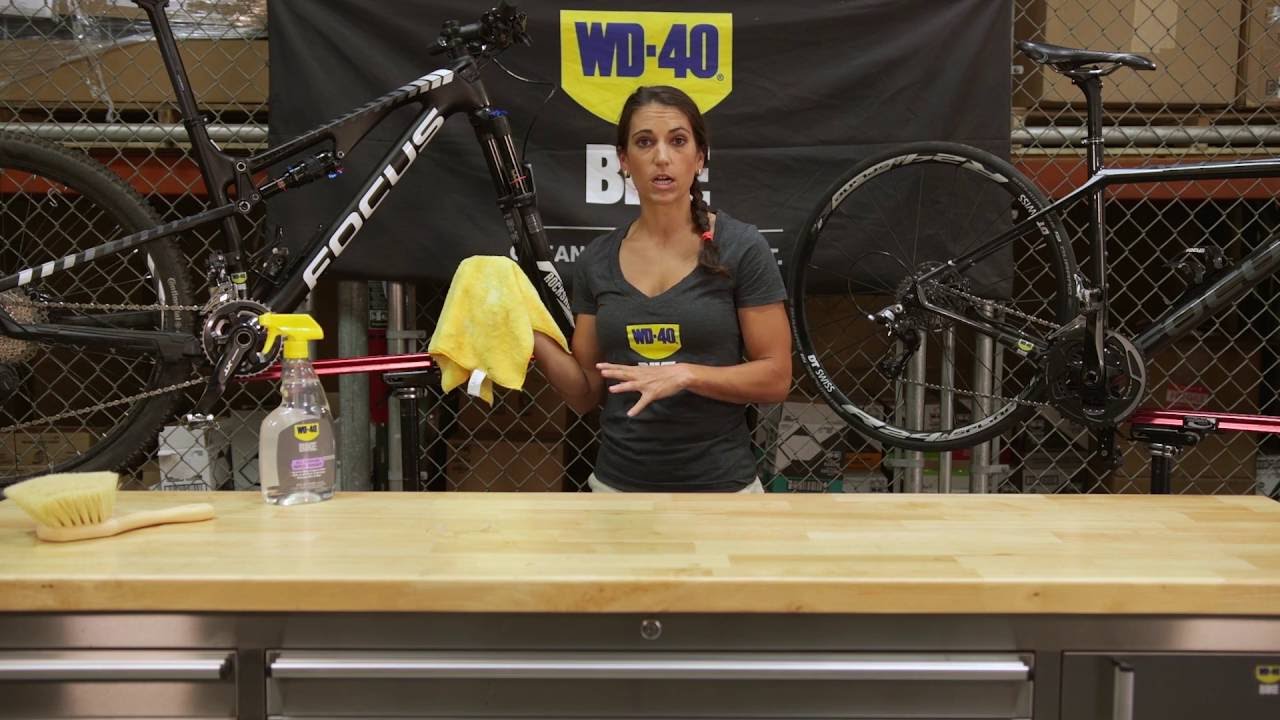 el Cuidado de la bici,,it,cómo limpiarlo y hacerlo bonito con WD-40,,it:  come pulirla e farla bella con i prodotti WD-40 [ VIDEO ]