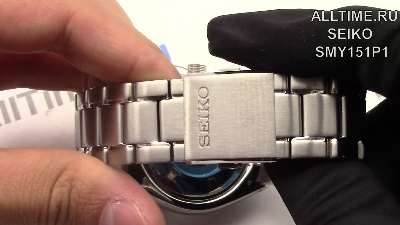 Обзор японских наручных часов Seiko SMY151P1