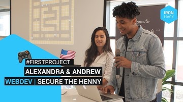 Secure the Henny | A basketball-inspired spoof game | 1st Web Dev Projects @ Ironhack