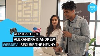 Secure the Henny | A basketball-inspired spoof game | 1st Web Dev Projects @ Ironhack
