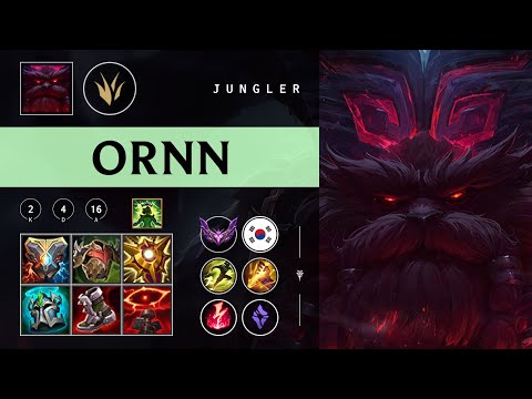 Ornn Jungle vs Viego - KR Master Patch 26.02