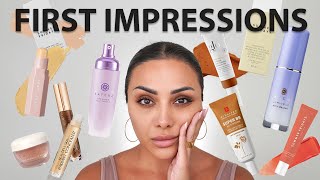 FIRST IMPRESSIONS AND TRY ON OF NEW MAKEUP PRODUCTS | NINA UBHI