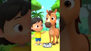 Horse for Kids 🐴 | Learn Farm Animals | Animal Names for Toddlers