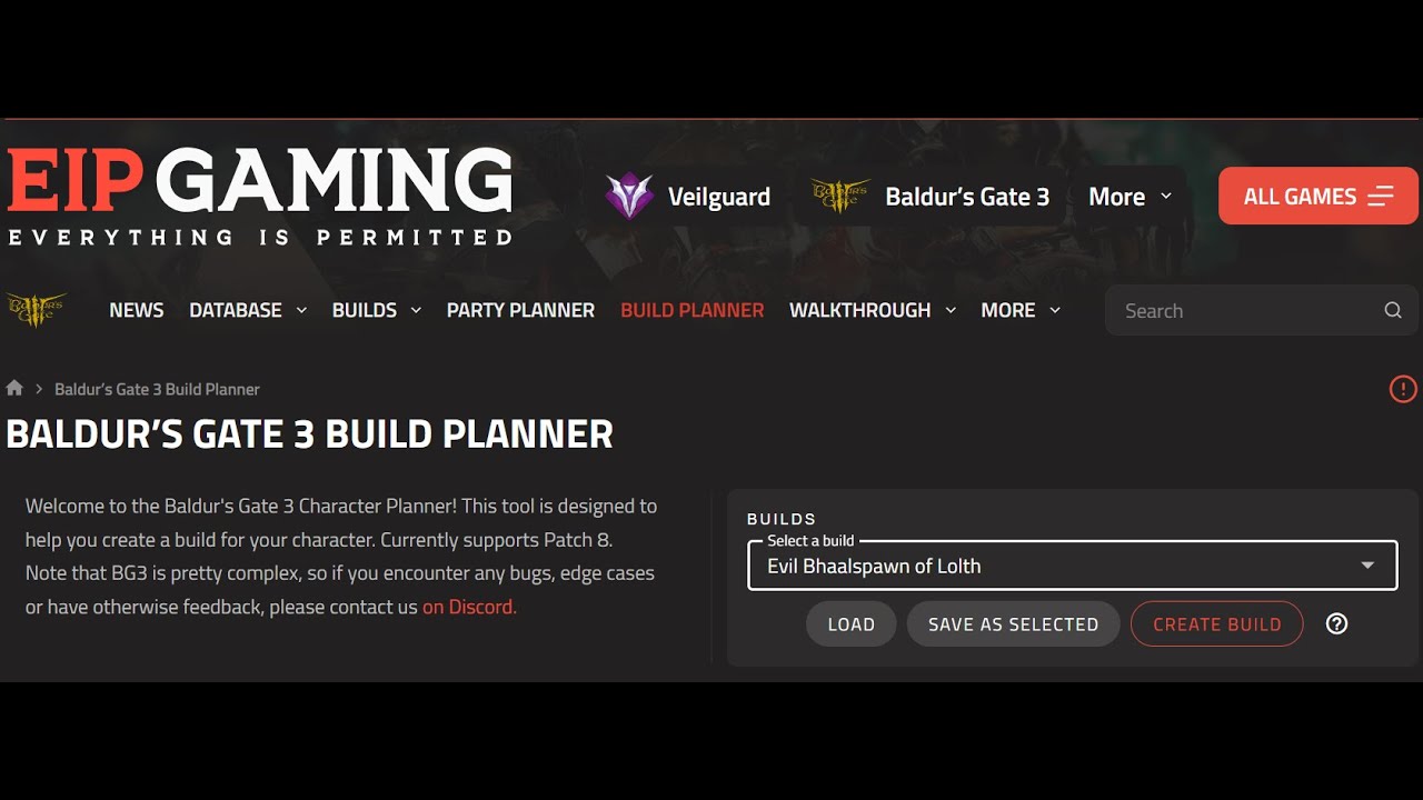 BG3 Theorycraft  - Durge and evil party : Session 0