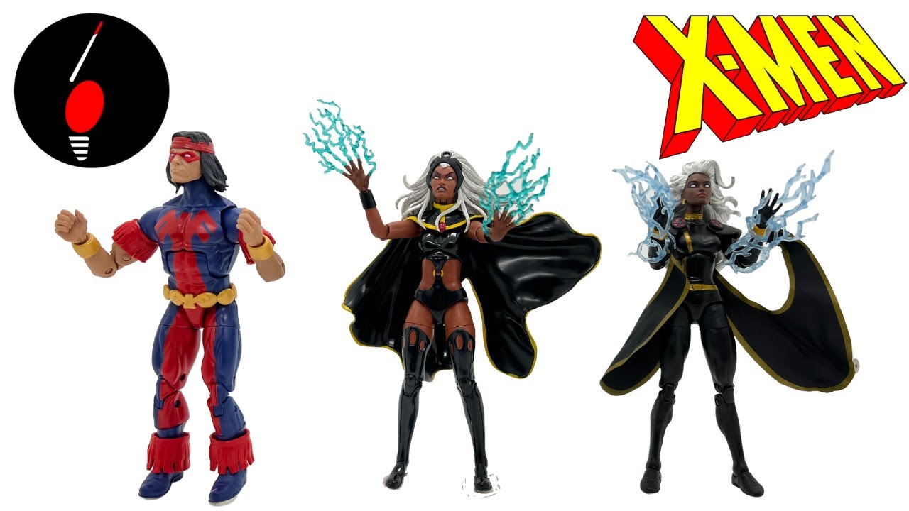 Marvel Legends Storm & Thunderbird Two Pack VS Retro Storm