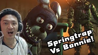 [SFM] Five Nights at Freddy’s Series (Episode 3) Reaction! :-Springtrap Vs Bonnie ศึกดวลจ่าฝูง!