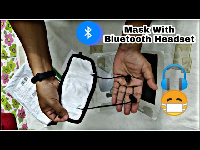 North Republic Care Beats Mask With Bluetooth Headset Youtube