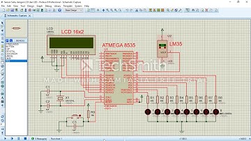 Dasar Mikroprosesor (Simulasi Penggunaan Sensor Suhu dengan ATMEGA 8535)
