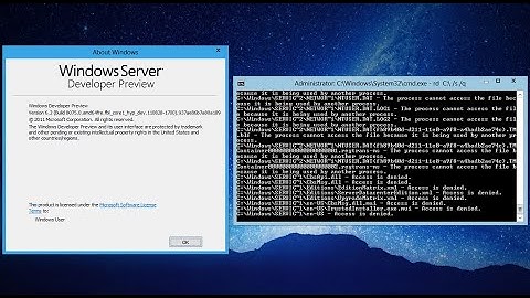 Destroying Windows Server 2012 Build 8075!